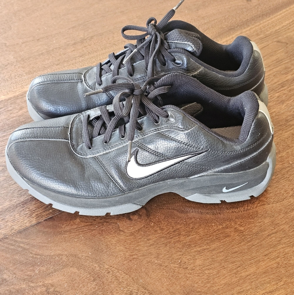Nike Mens Golf Shoes Black Gray SP-3 Athletic Size 7